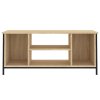 vidaXL TV skrinka dub sonoma 102x35x45 cm kompozitné drevo
