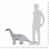 vidaXL Stojaca plyšová hračka, dinosaurus Brachiosaurus, zelený XXL