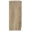 vidaXL Komoda dub sonoma 30x30x70 cm spracované drevo
