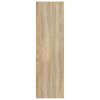 vidaXL Knižnica/deliaca stena dub sonoma 100x30x103 cm