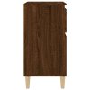 vidaXL Komoda hnedý dub 60x35x70 cm spracované drevo