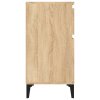 vidaXL Nočné stolíky 2 ks dub sonoma 40x35x70 cm