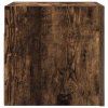vidaXL Nástenné TV skrinky 4 ks dymový dub 30,5x30x30 cm