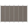 vidaXL 6-panelový paraván antracitový 300x200 cm látkový