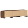 vidaXL TV skrinka hnedý dub 140x40x35,5 cm spracované drevo