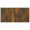 vidaXL Závesné TV skrinky 2 ks dymový dub 60x30x30 cm