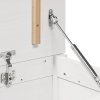 vidaXL Úložný box biely 80x40x45,5 cm masívna borovica