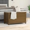 vidaXL Úložný box medovo-hnedý 80x40x45,5 cm masívna borovica