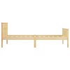 vidaXL Posteľný rám, borovicový masív 100x200 cm