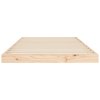 vidaXL Posteľný rám 100x200 cm borovicový masív