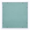 vidaXL Prístupový panel s hliníkovým rámom a sadrokartónom 400x400 mm
