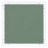 vidaXL Prístupový panel s hliníkovým rámom a sadrokartónom 400x400 mm