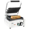 vidaXL Drážkovaný panini gril z pozinkovanej ocele 1800 W 31x30,5x20cm