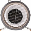 vidaXL Kamado gril s udiarňou keramika 76 cm