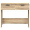 vidaXL Konzolový stolík dub sonoma 90x36x75 cm spracované drevo