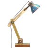 vidaXL Industriálna stropová lampa viacfarebná okrúhla 23x18x95 cm E27