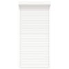 vidaXL Predokenná roleta, hliník 100x210 cm, biela