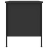 vidaXL Nočné stolíky 2 ks, čierne 40x42x50 cm, kompozitné drevo