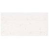 vidaXL Doska stolíka biela 100x50x2,5 cm masívne borovicové drevo