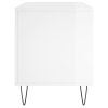 vidaXL Skrinka na platne lesklá biela 100x38x48 cm kompozitné drevo
