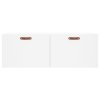 vidaXL Nástenná skrinka biela 100x36,5x35 cm kompozitné drevo