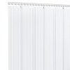 vidaXL Záves do dverí priehľadný 300 mm x 2,6 mm 25 m PVC