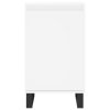 vidaXL Komoda biela 40x35x70 cm kompozitné drevo
