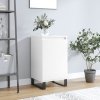 vidaXL Komoda biela 40x35x70 cm kompozitné drevo