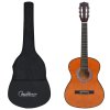 vidaXL Klasická gitara pre začiatočníkov s taškou 3/4 36"