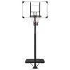 vidaXL Basketbalový stojan priehľadný 256-361 cm polykarbonát
