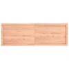 vidaXL Stolová doska svetlohnedá 160x50x(2-6)cm ošetrený masív hrany