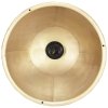 vidaXL Industriálna závesná lampa 25 W mosadzná 30 cm okrúhla E27