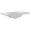 vidaXL Kúpeľňové umývadlo biele 91,5x48x19,5 cm obdĺžnikové keramické