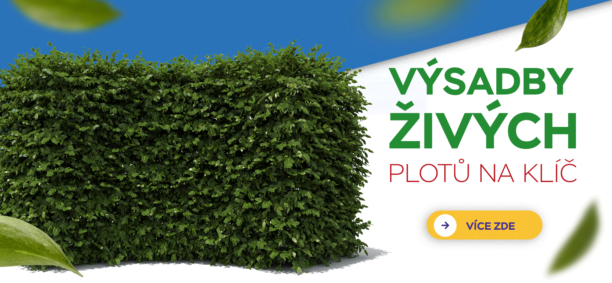 Živé ploty na klíč