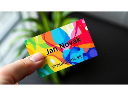 jednostranná vizitka