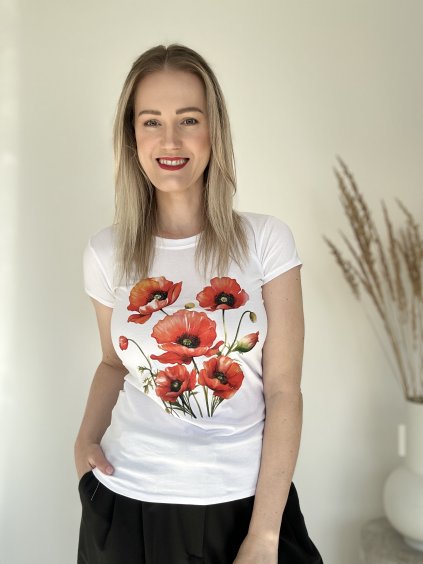 Dámske tričko s aplikáciou