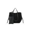 sac cabas suede gallantry noir 688389774e430