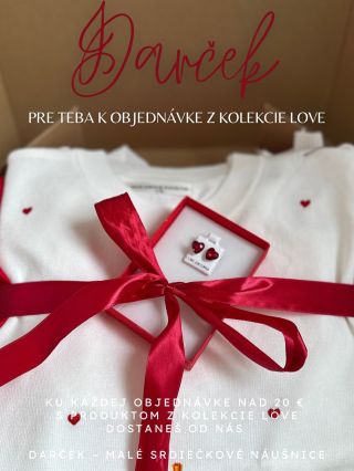 💘 Darček pre teba k objednávke z kolekcie LOVE Ku každej objednávke nad 20 € s produktom z kolekcie LOVE dostaneš od nás...