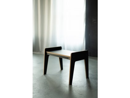 dětský dřevěný stůl černá