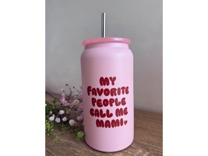 MAMA termohrnek 473 ml - pink