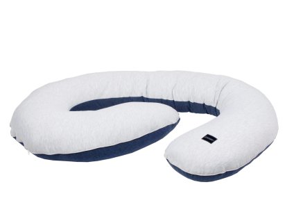 pregnancy pillow cotton grey blue pure 2