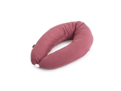 light blanket organic maroon color mood