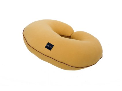 Organický kojící polštář - mustard