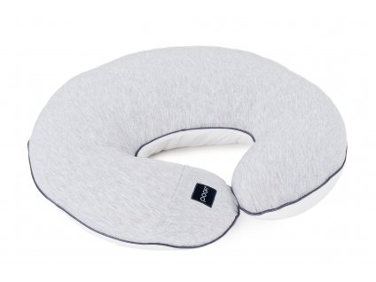 nursing pillow cotton grey white pure