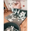 MUMMA Hrací podložka Puzzle šedá