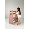 Double rostoucí učící věž - SLIM růžová