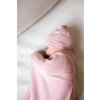 merino blanket cozy color soft pink 2