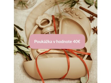 Poukážka v hodnote 40€