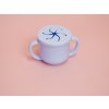 Snack cup vrchnáčik na pohárik munn. - baby blue
