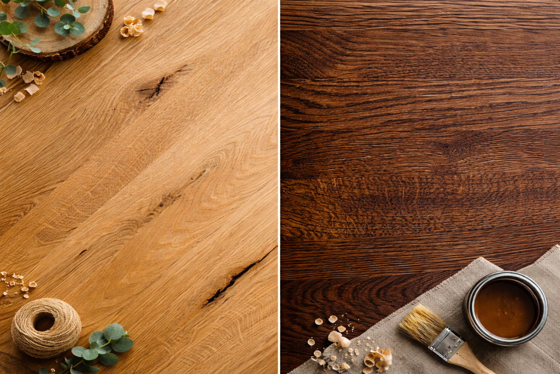 Světlé nebo tmavé moření? Jak vybrat odstín dřeva do interiéru